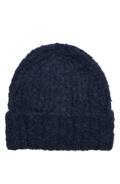 Brushed Bouclé Beanie