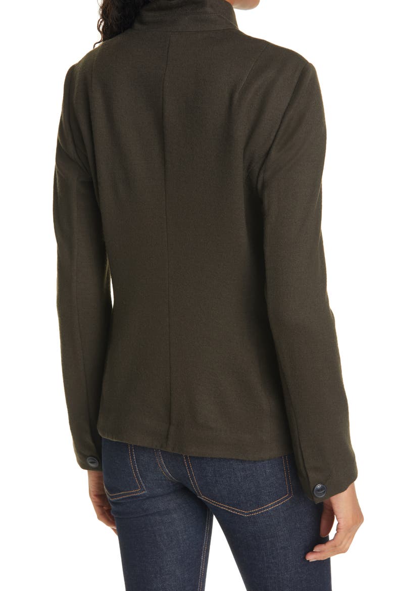 Slade Wool Blazer, Alternate, color, ARMYGRN