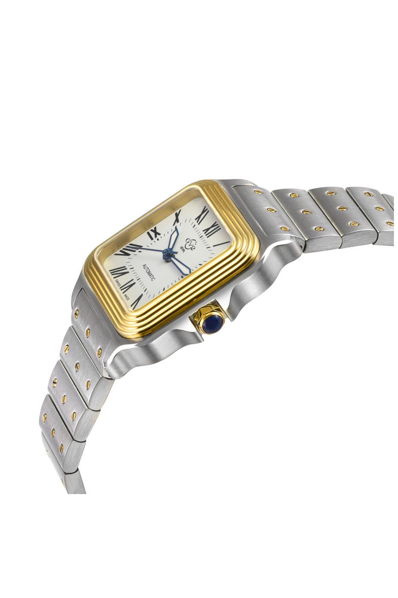 Lusso LX Automatic Bracelet Watch, Alternate, color, SILVER