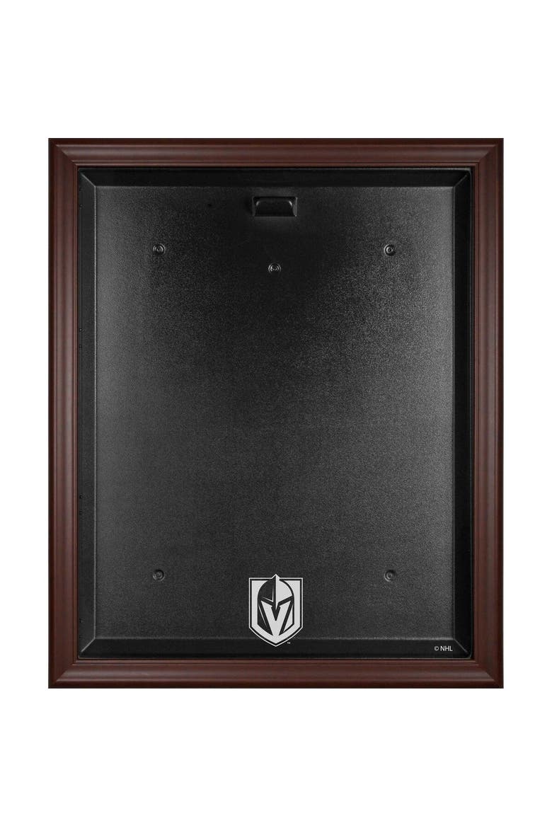 Vegas Golden Knights Brown Framed Logo Jersey Display Case, Main, color, Brown