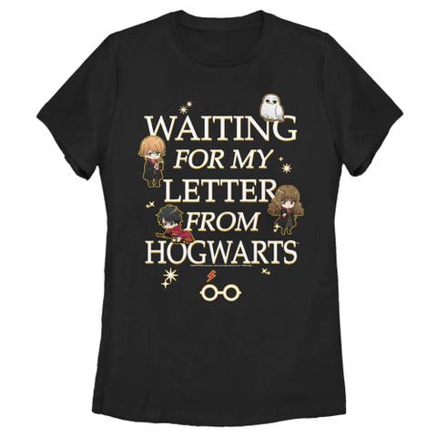 Women's Harry Potter Letter From Hogwarts  Graphic T-Shirt