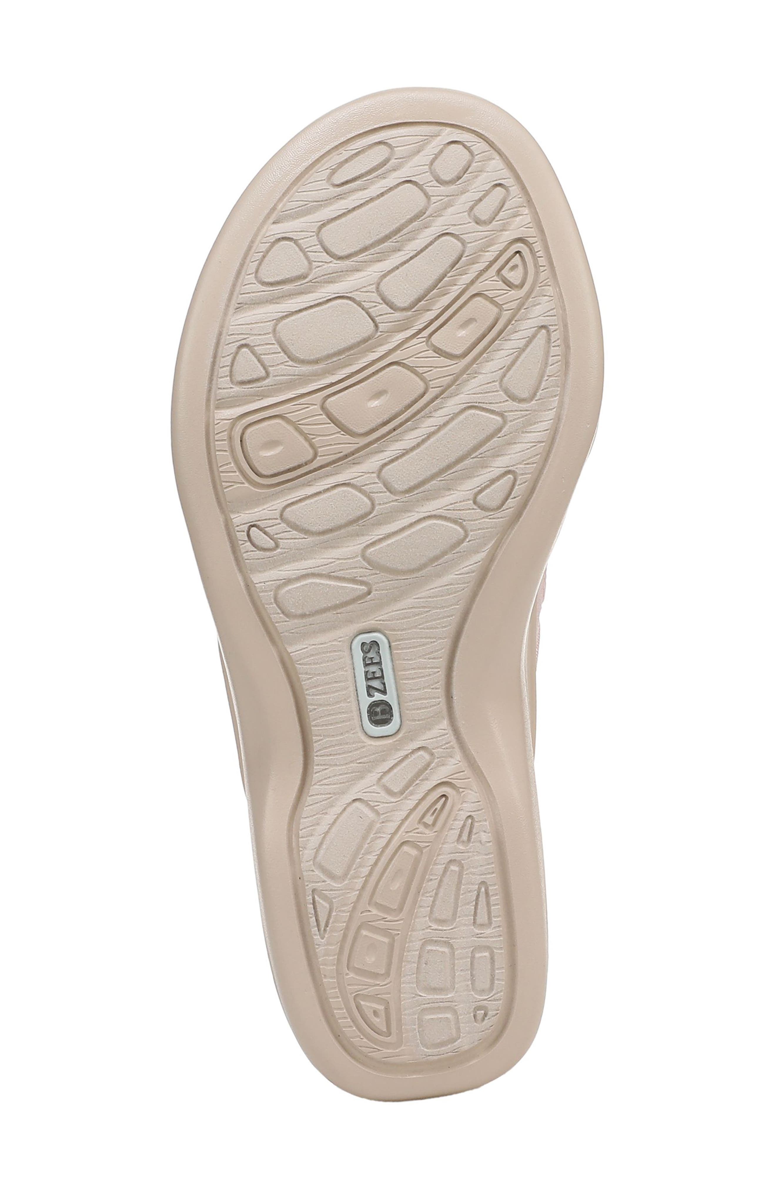 LifeStride Delight Platform Wedge Slide Sandal, Alternate, color, White