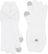 UGG® Bow Wool Blend Tech Glove