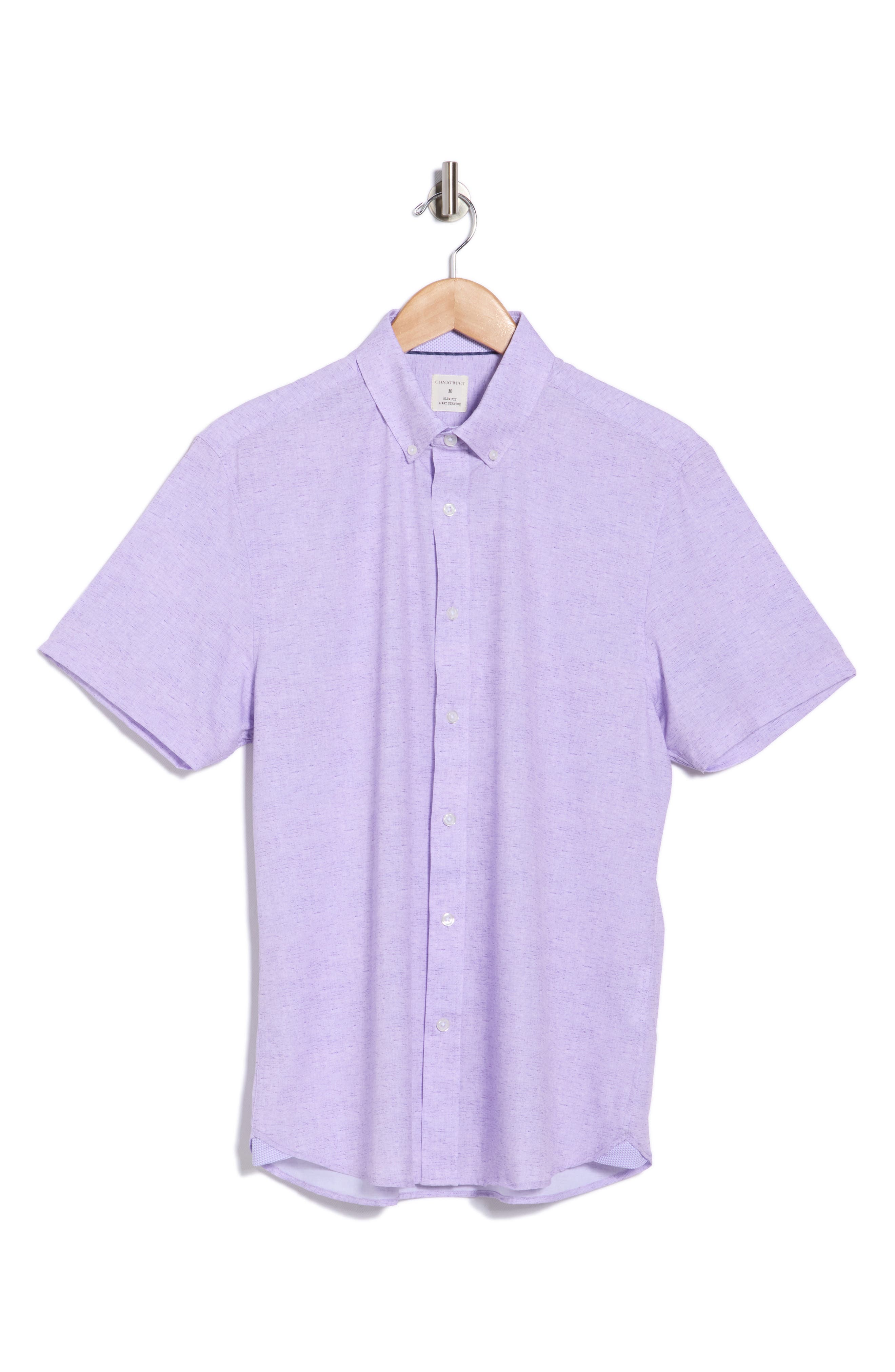 CONSTRUCT Short Sleeve Button-Down Shirt