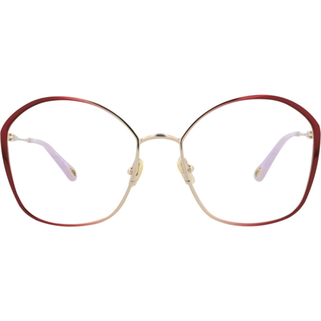 Chloé 57mm Square Optical Glasses