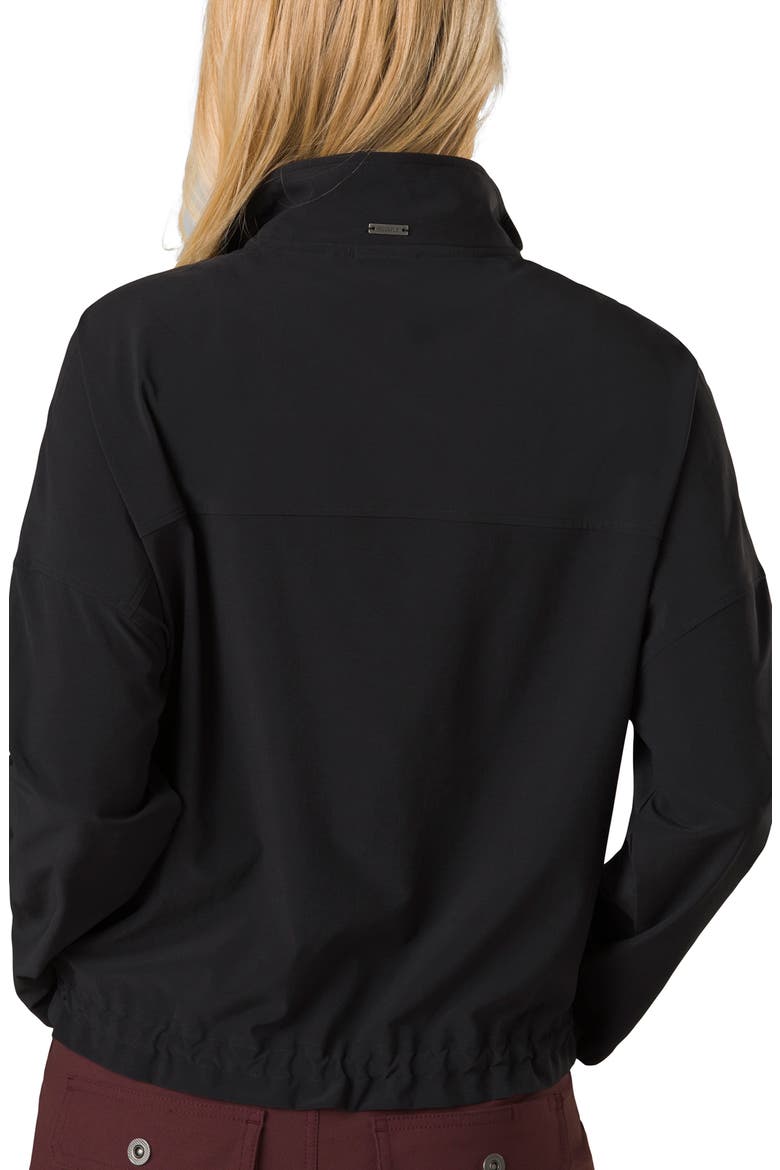 Railay Half Zip Pullover, Alternate, color, BLACK