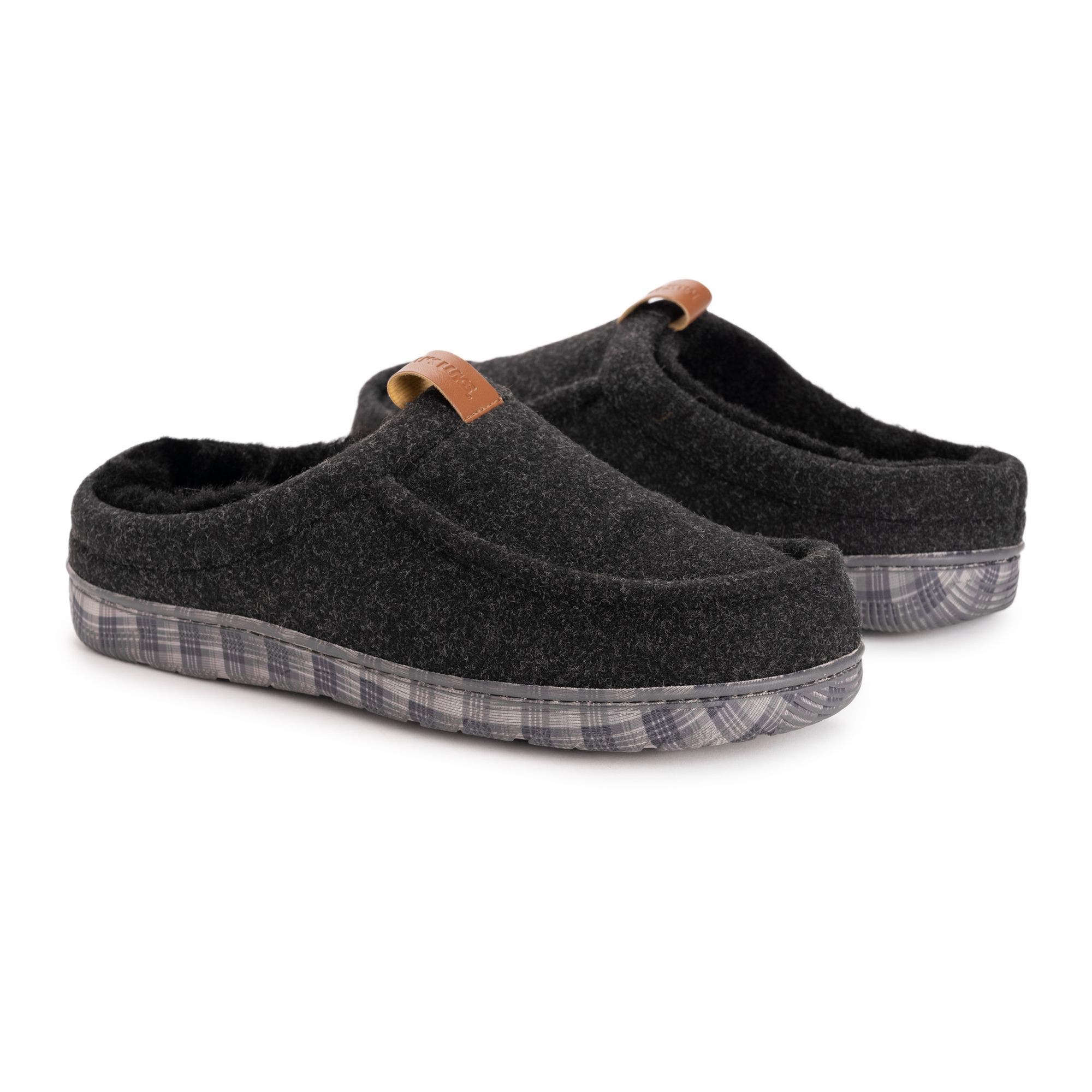 Miles Clog Slipper, Alternate, color, Heathered Black