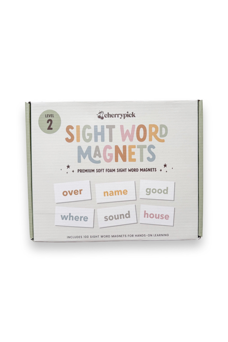 Early Reading & Literacy Sight Word Magnets, Main, color, Level 2