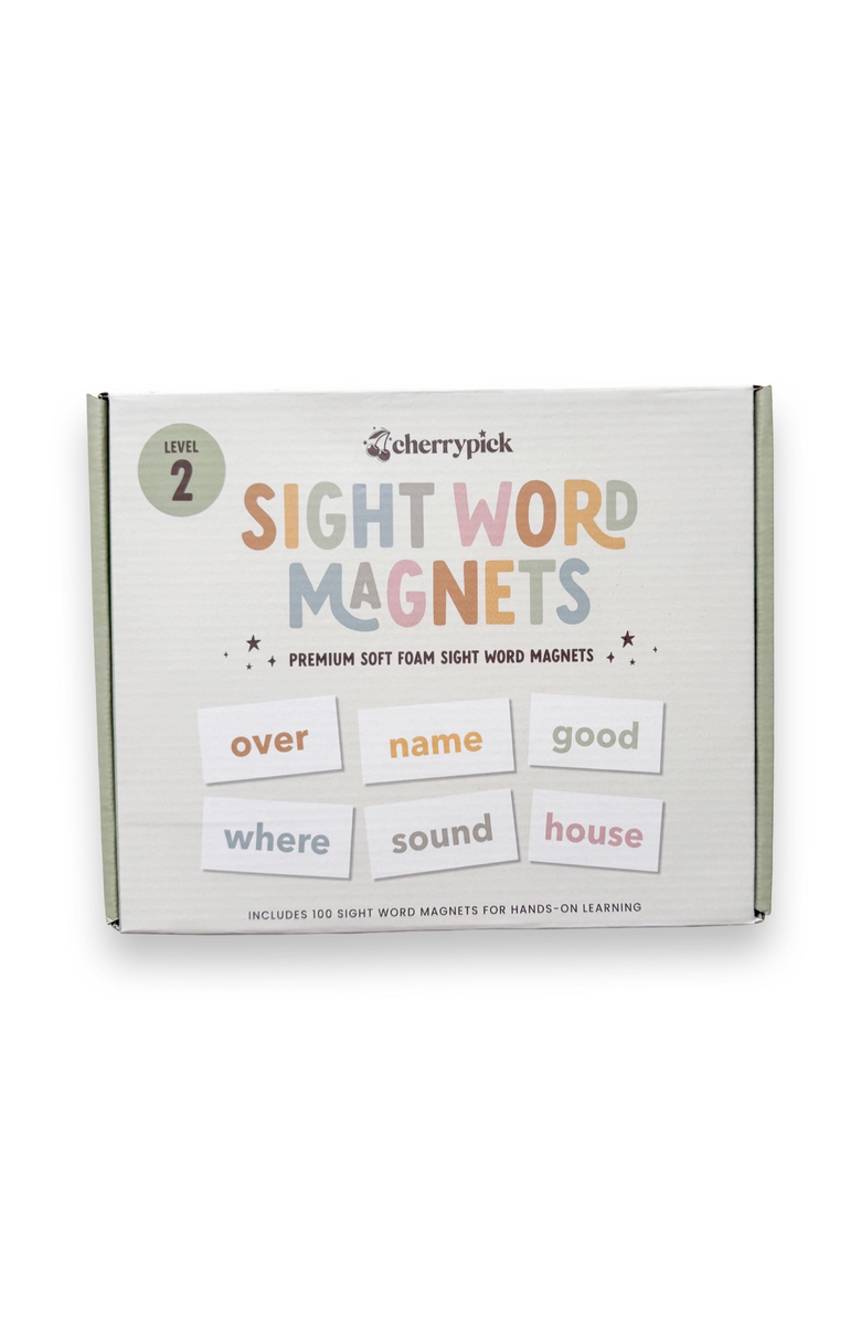 Cherrypick Early Reading & Literacy Sight Word Magnets, Main, color, Level 2