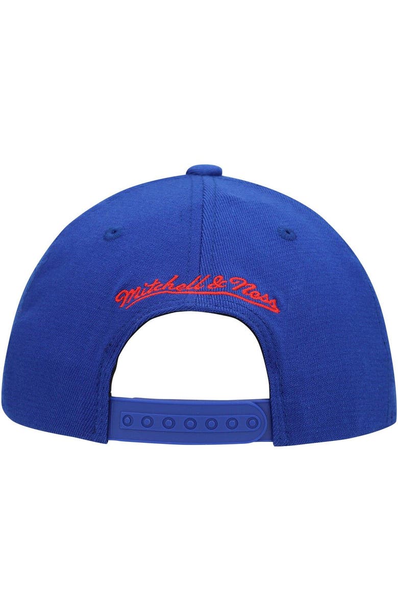 Mitchell & Ness Men's Mitchell & Ness Royal/Red LA Clippers Wool Two-Tone Redline Snapback Hat, Alternate, color, 