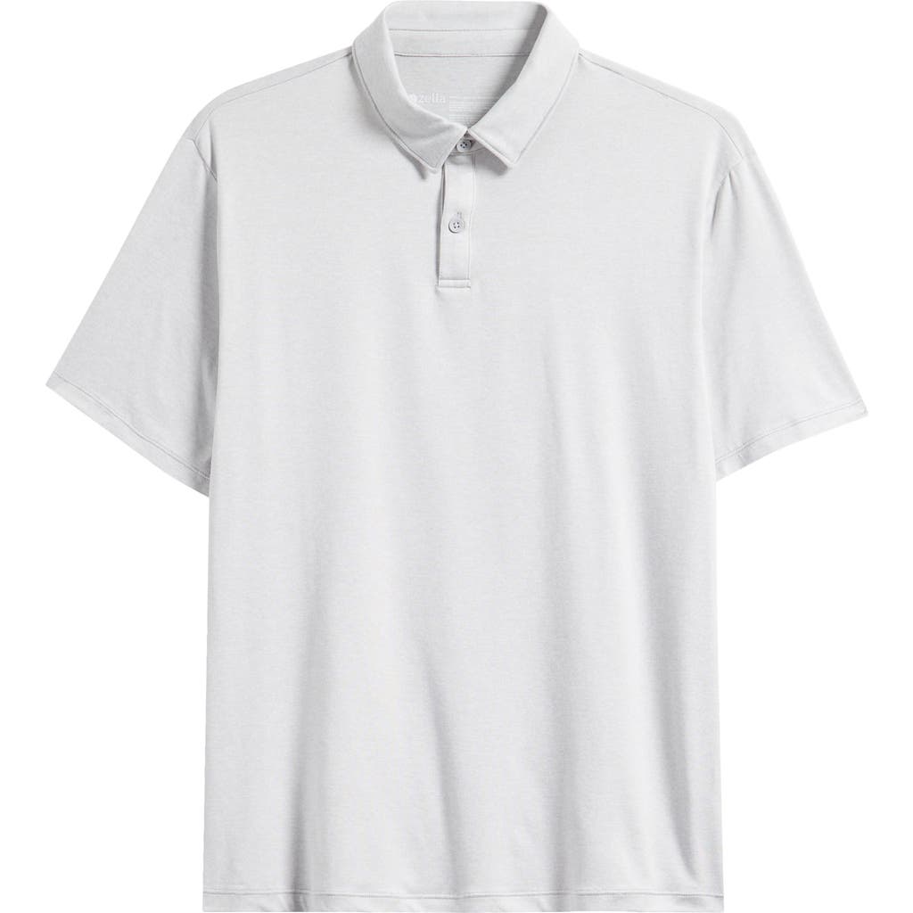 Zella Dynamic Train Polo In Gray