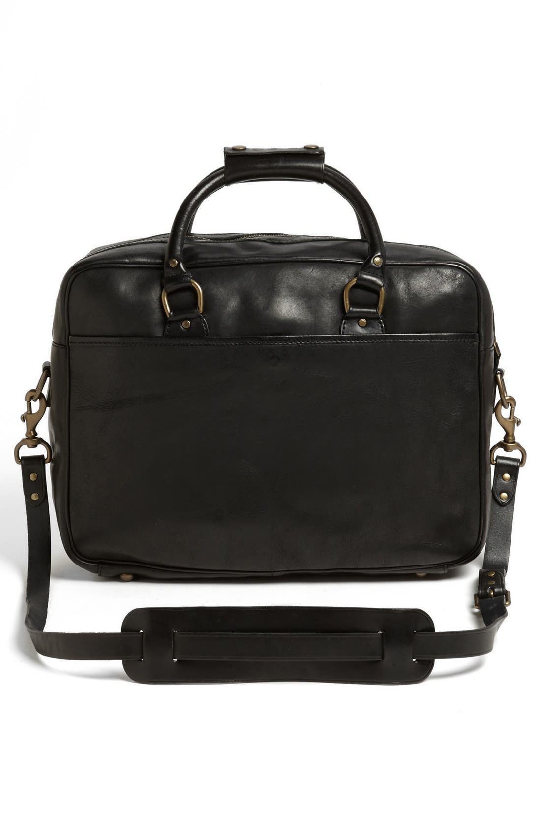 Polo Ralph Lauren Leather Commuter Bag, Alternate, color, 