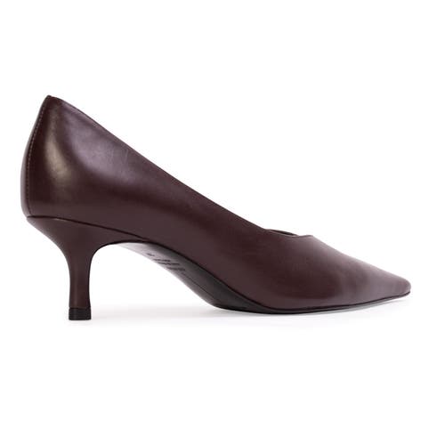 Black Suede Studio Briar 50 Leather Pump