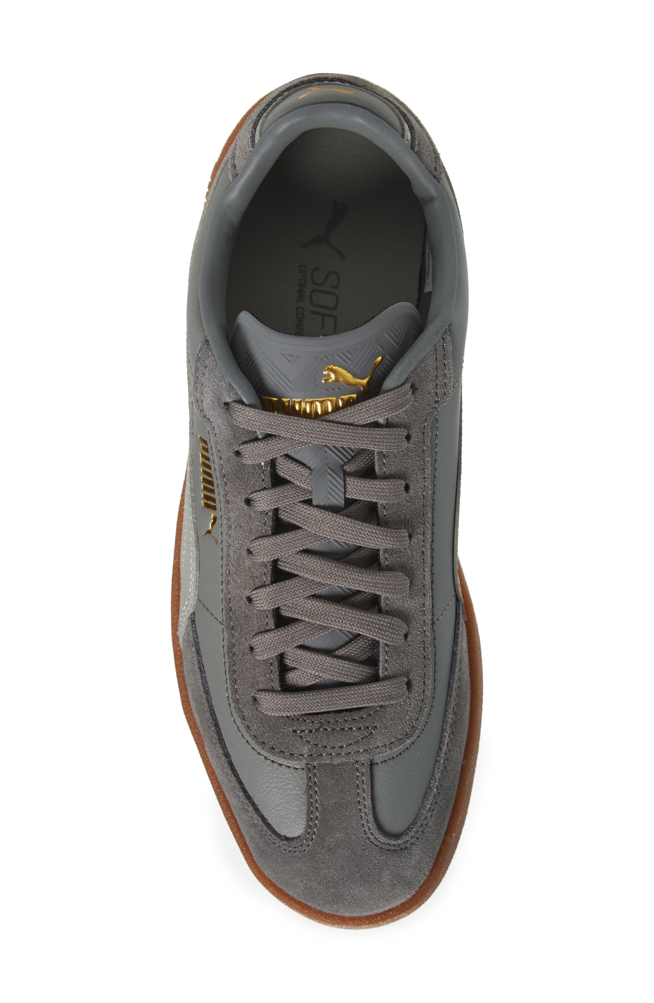 PUMA Club II Era Sneaker, Alternate, color, Cast Iron-Smokey Gray-Gold