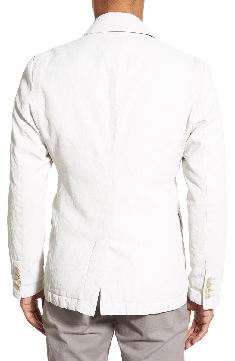 James Perse Linen Blend Unconstructed Sport Coat, Alternate, color, 
