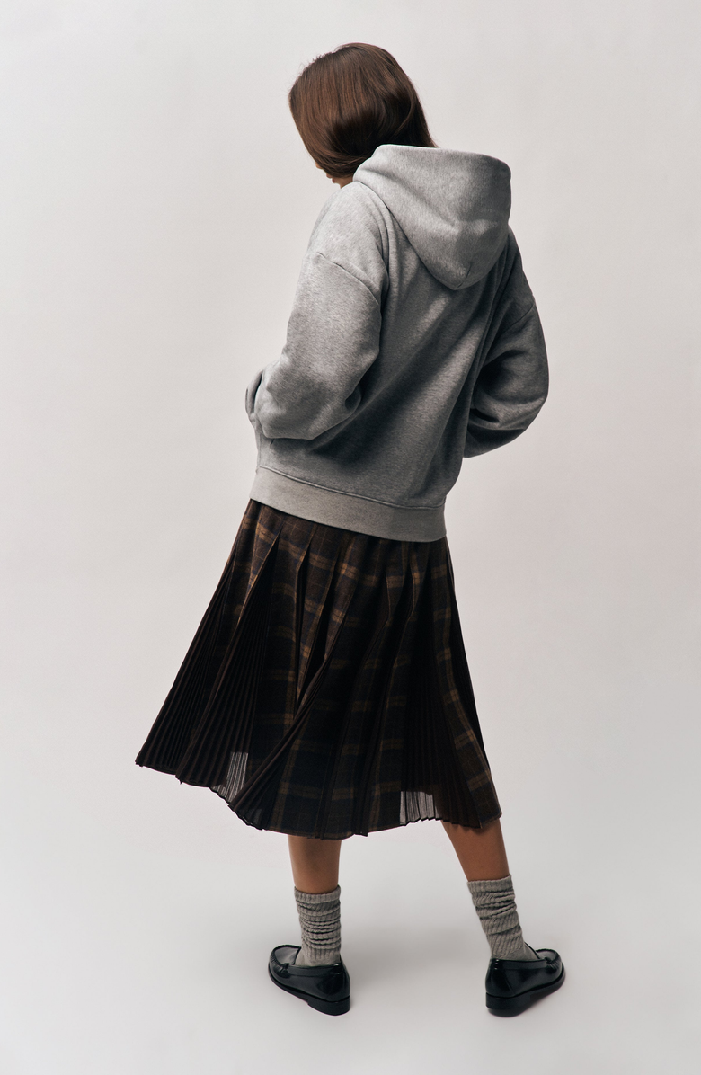 Guizio Gibson Chiffon Pleated Skirt, Main, color, 