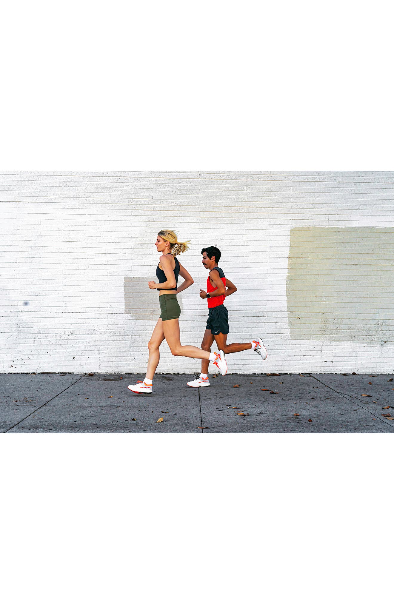 Altra Vanish Tempo Running Shoe, Alternate, color, White/ Coral