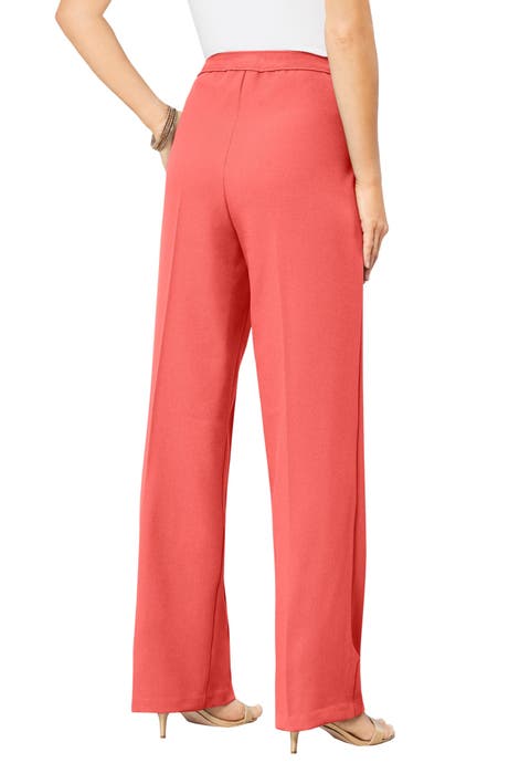 Plus Size Wide Leg Bend Over® Pant (Plus)