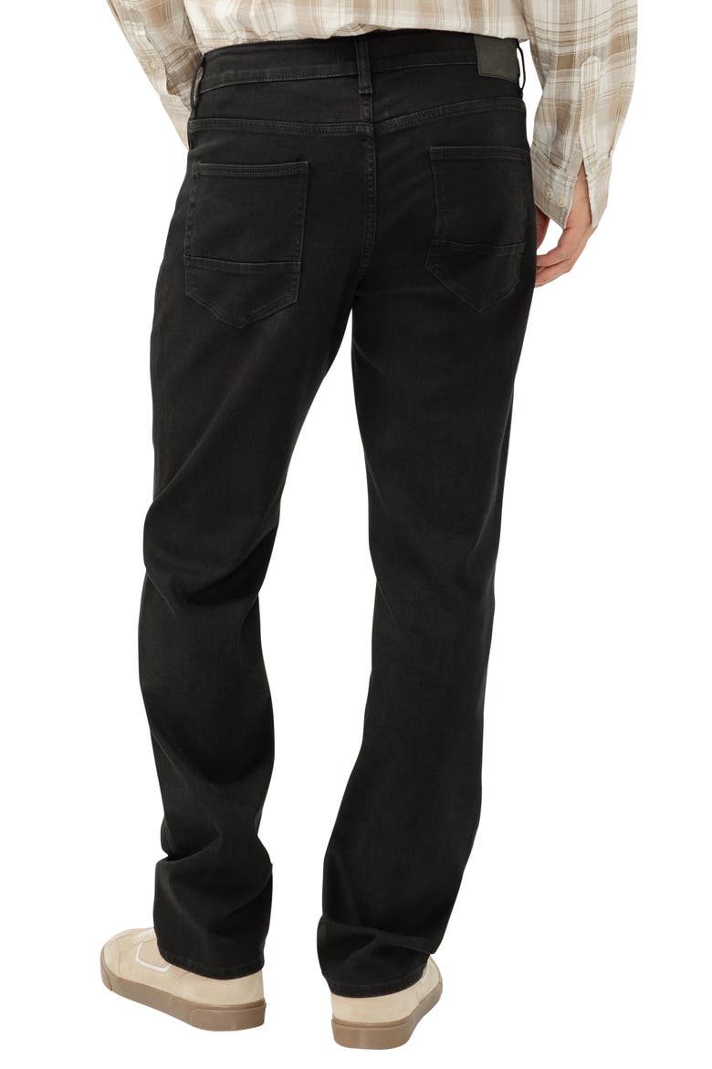 Grayson Classic Straight Leg Jeans, Alternate, color, BLACK