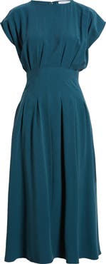 Nordstrom Pleated A-Line Dress