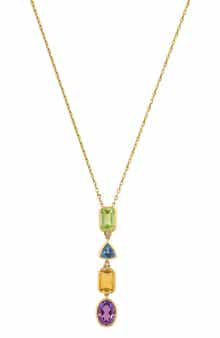 EFFY Semiprecious Stone & Diamond Y-Necklace