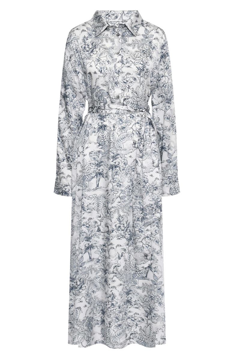 PIETRO BRUNELLI MATERNITY Print Long Sleeve Maternity Dress, Alternate, color,