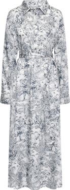 PIETRO BRUNELLI MATERNITY Print Long Sleeve Maternity Dress