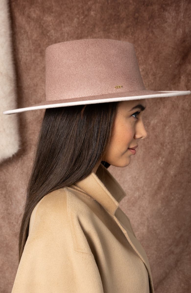 Eugenia Kim Harlowe Gradient Wool Felt Fedora, Alternate, color, 