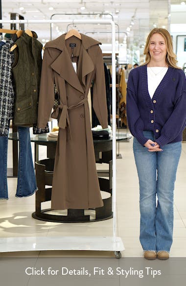 Bardot Kira Trench Coat (Women) | Nordstrom