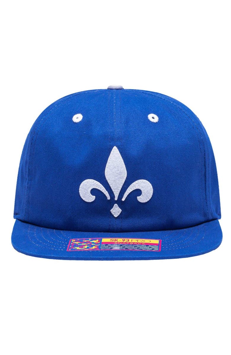 FAN INK Men's Fan Ink Blue Paris Saint-Germain Bankroll Snapback Hat, Alternate, color, Blue