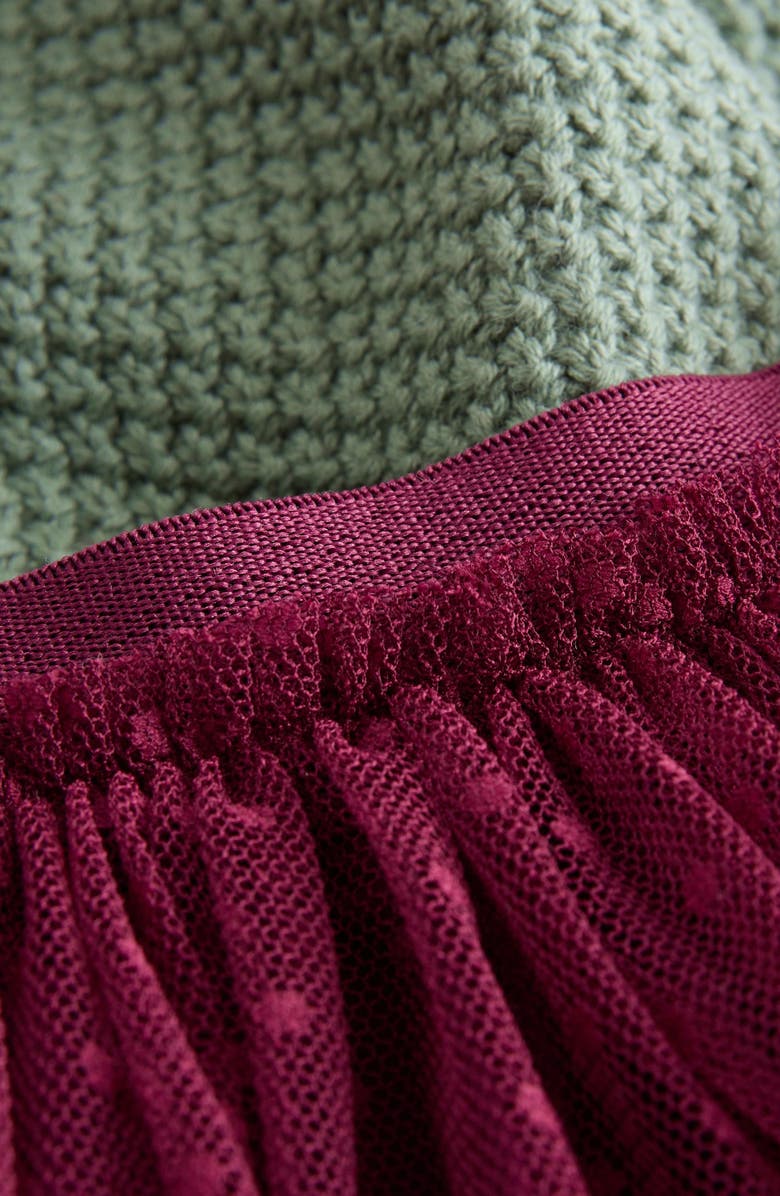 NEXT Kids' Stripe Sweater & Tutu Skirt Set, Alternate, color, Multi