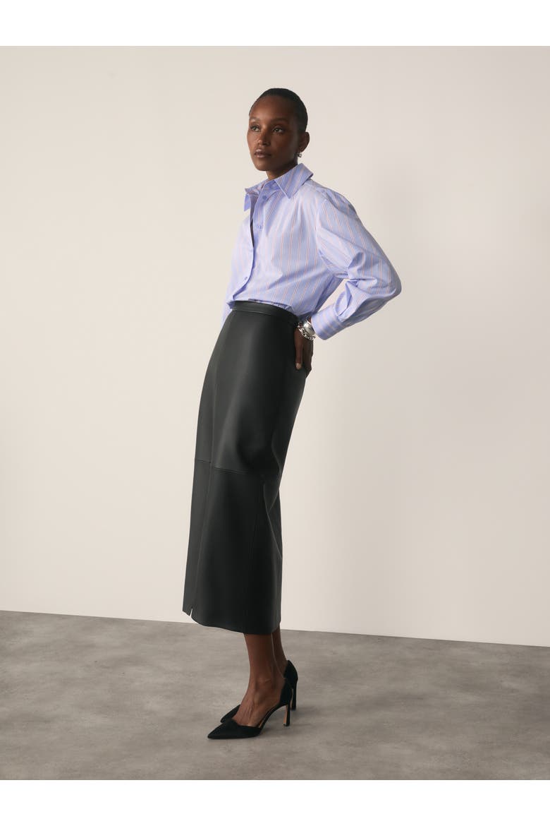 Claudia Long Sleeve Relaxed Fit Shirt, Alternate, color, Blue