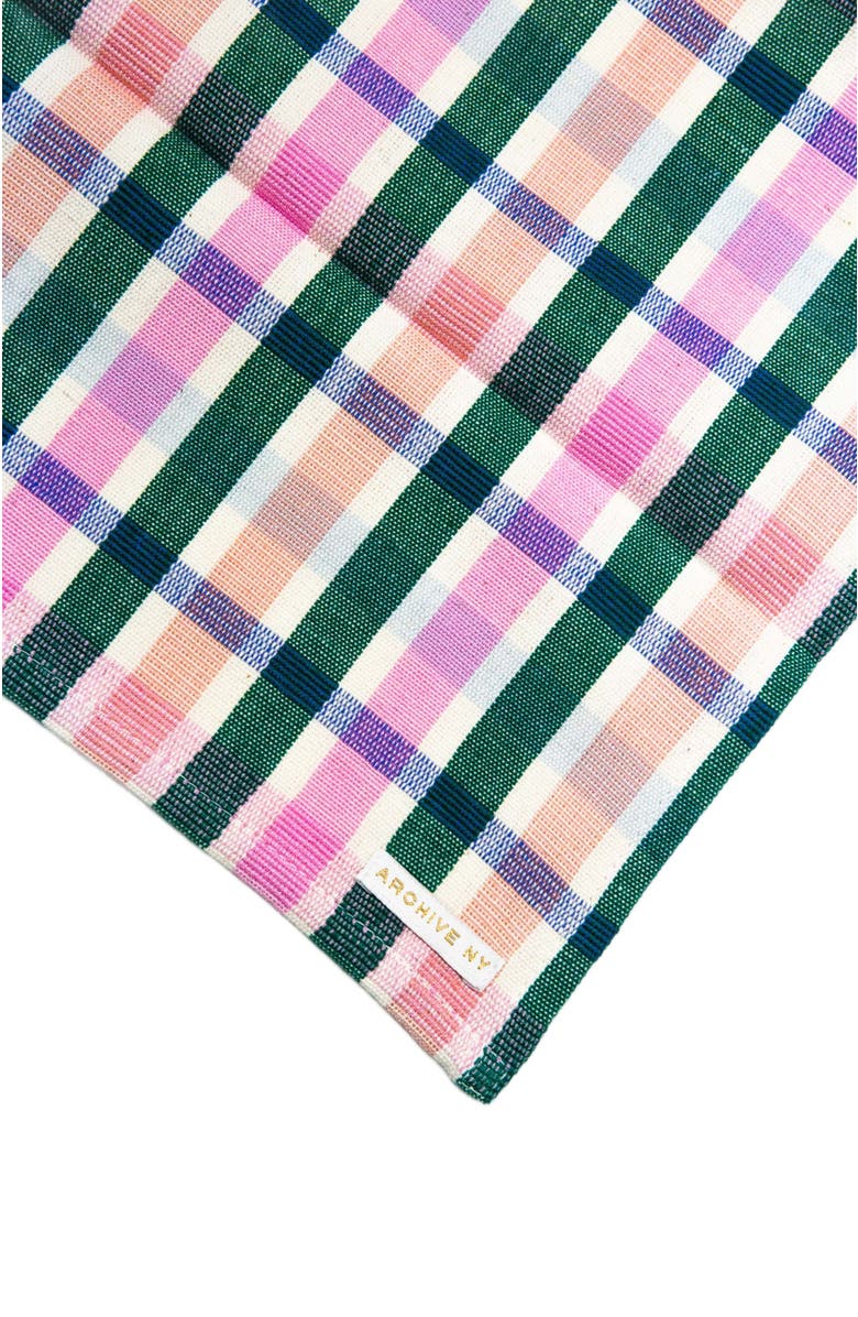 Archive New York Handwoven Classic Plaid Cotton Napkins, Set of 4, Alternate, color, Multi