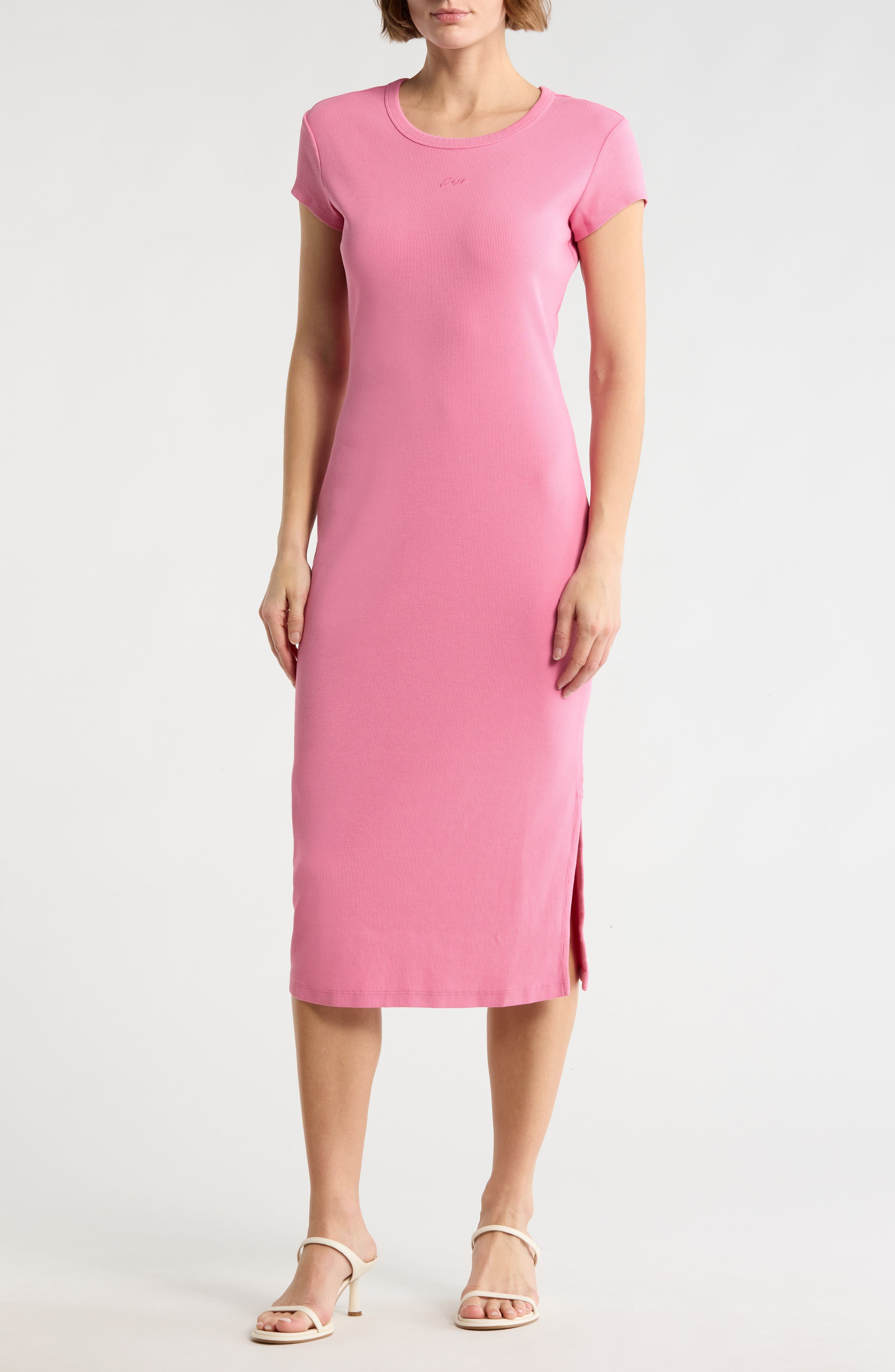 BOSS Orange Elira Short Sleeve Sheath Dress