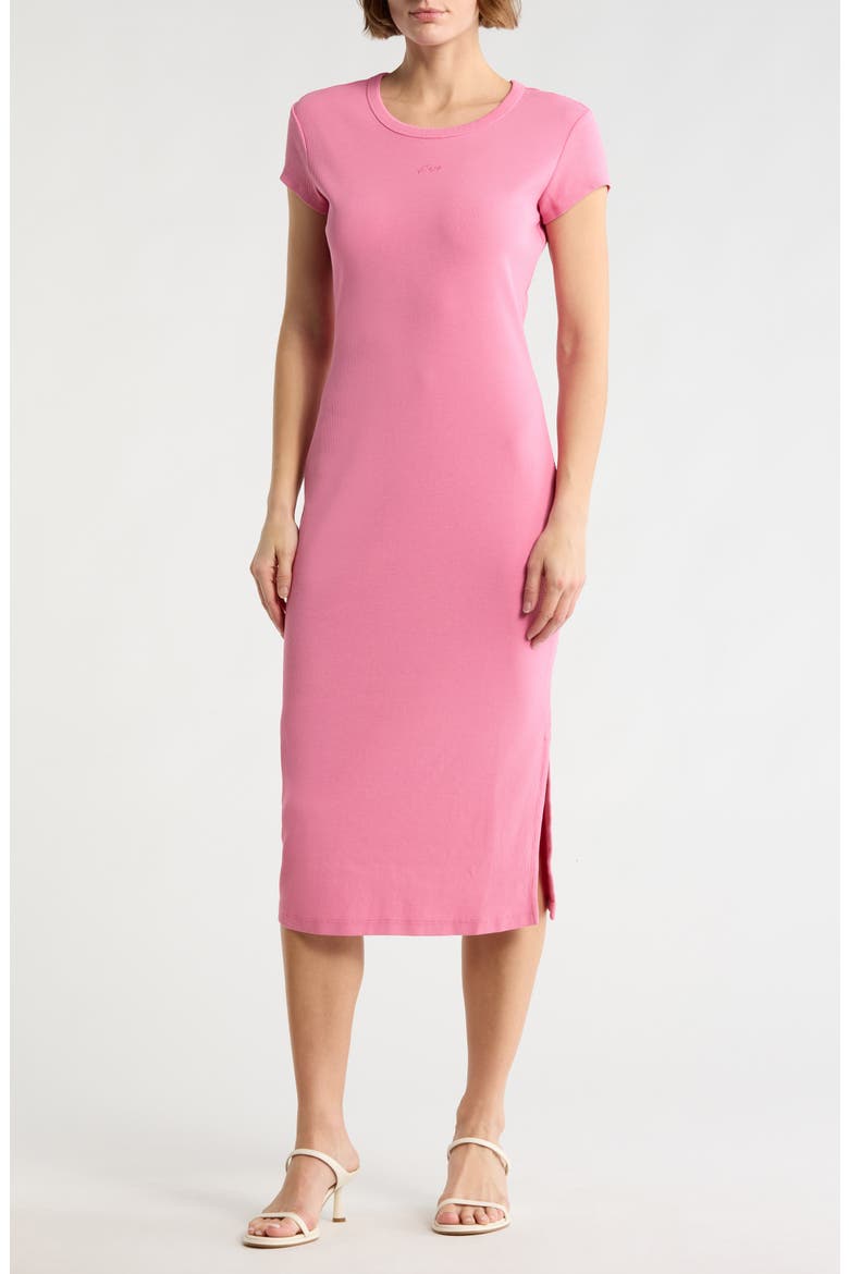 Elira Short Sleeve Sheath Dress, Main, color, OPEN PRPLE
