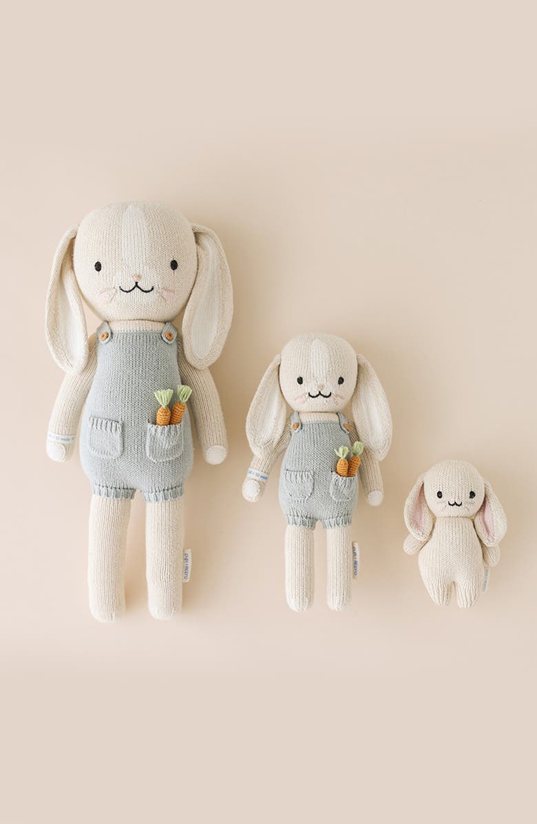 cuddle+kind Baby Bunny Stuffed Animal, Alternate, color, Beige