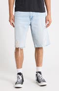 Levi's 469 Ripped Loose Denim Shorts