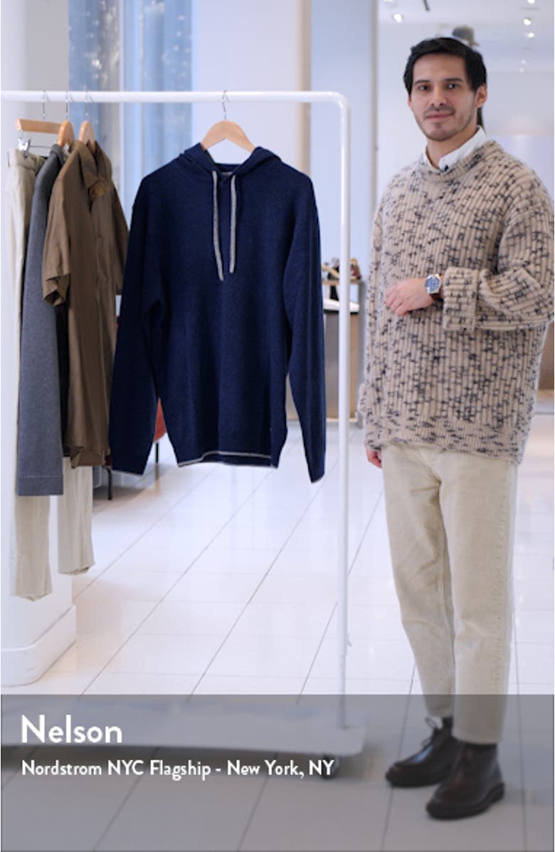 Nelson Island Wool Blend Hoodie, sales video thumbnail