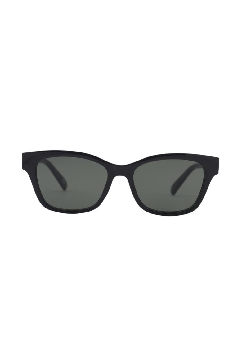 Pony Sunglasses, Main, color, Gloss Black
