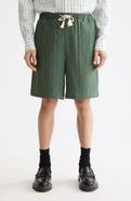 Scotch & Soda Fave Tonal Stripe Drawstring Shorts
