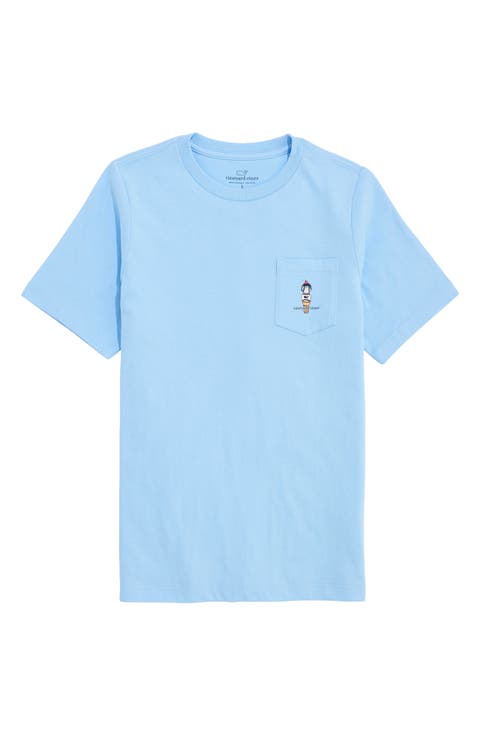 Kids' Baseball Ice Cream Cone Cotton Graphic T-Shirt (Toddler & Little Kid)