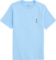 vineyard vines Kids' Baseball Ice Cream Cone Cotton Graphic T-Shirt