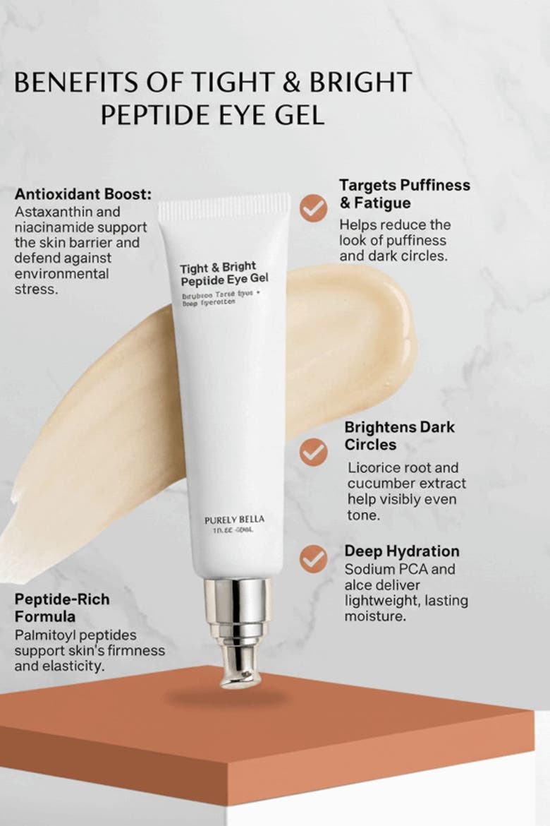 Tight & Bright Peptide Eye Gel, Alternate, color, No Color