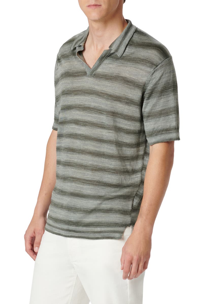 Bugatchi Johnny Collar Polo, Alternate, color, Zinc