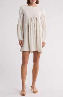 GO COUTURE Bell Sleeve Swing Dress