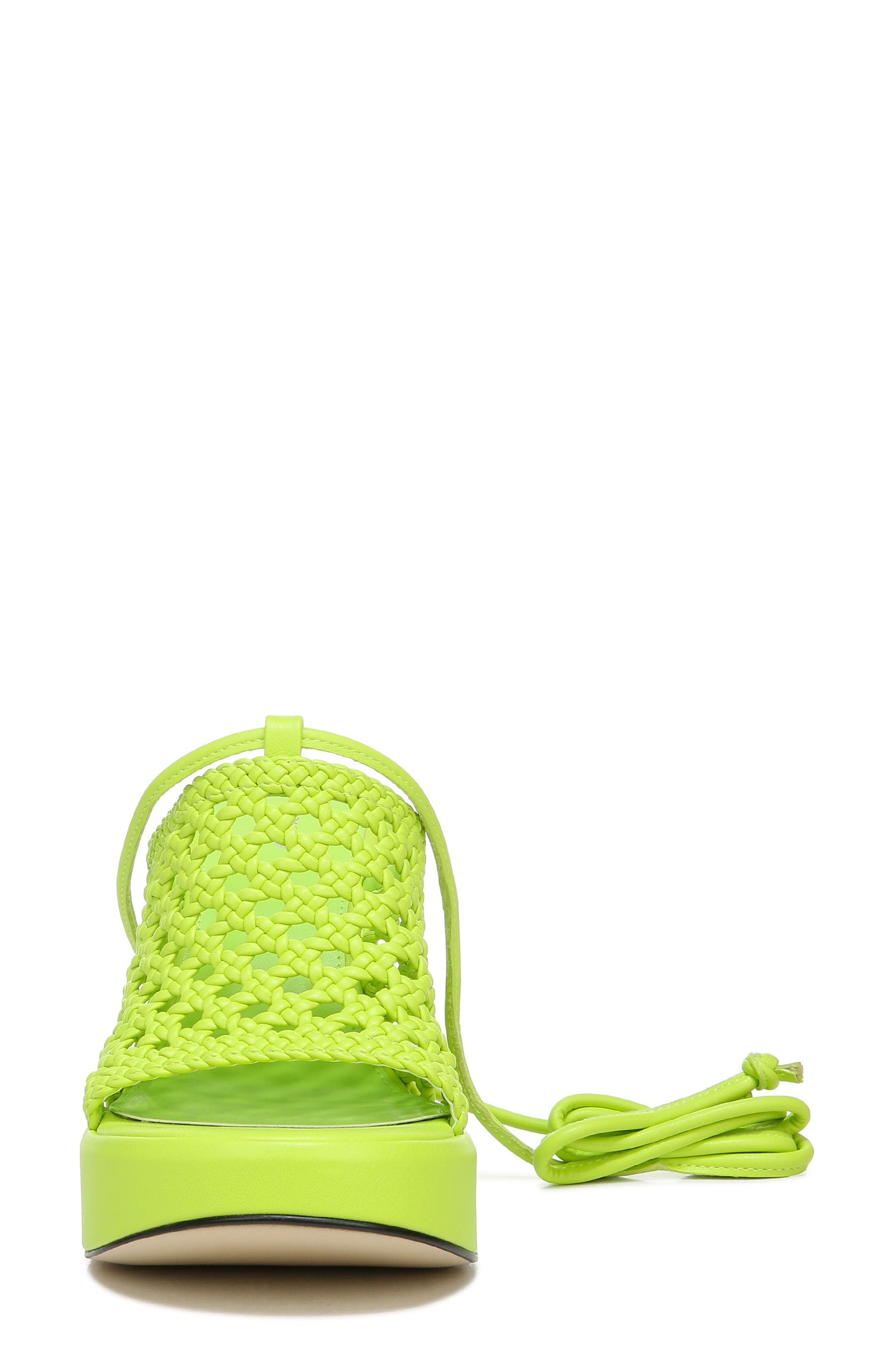 Circus NY by Sam Edelman Paislie Ankle Tie Sandal, Alternate, color, Wasabi