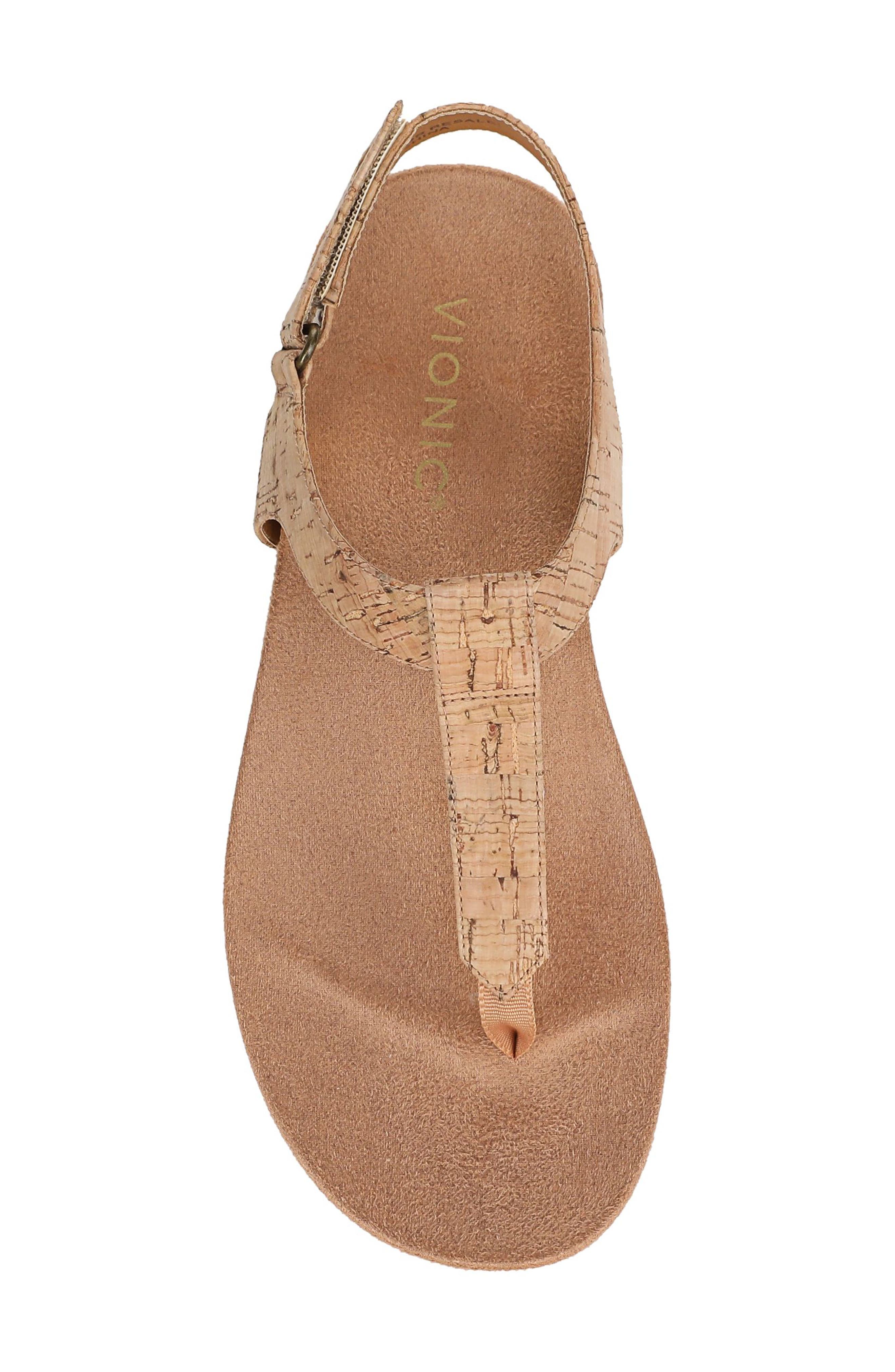 Vionic Palisades Sandal, Alternate, color, Gold Cork