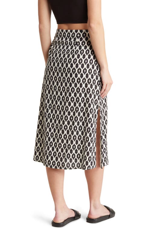 Marine Layer Ryan Print Midi Skirt