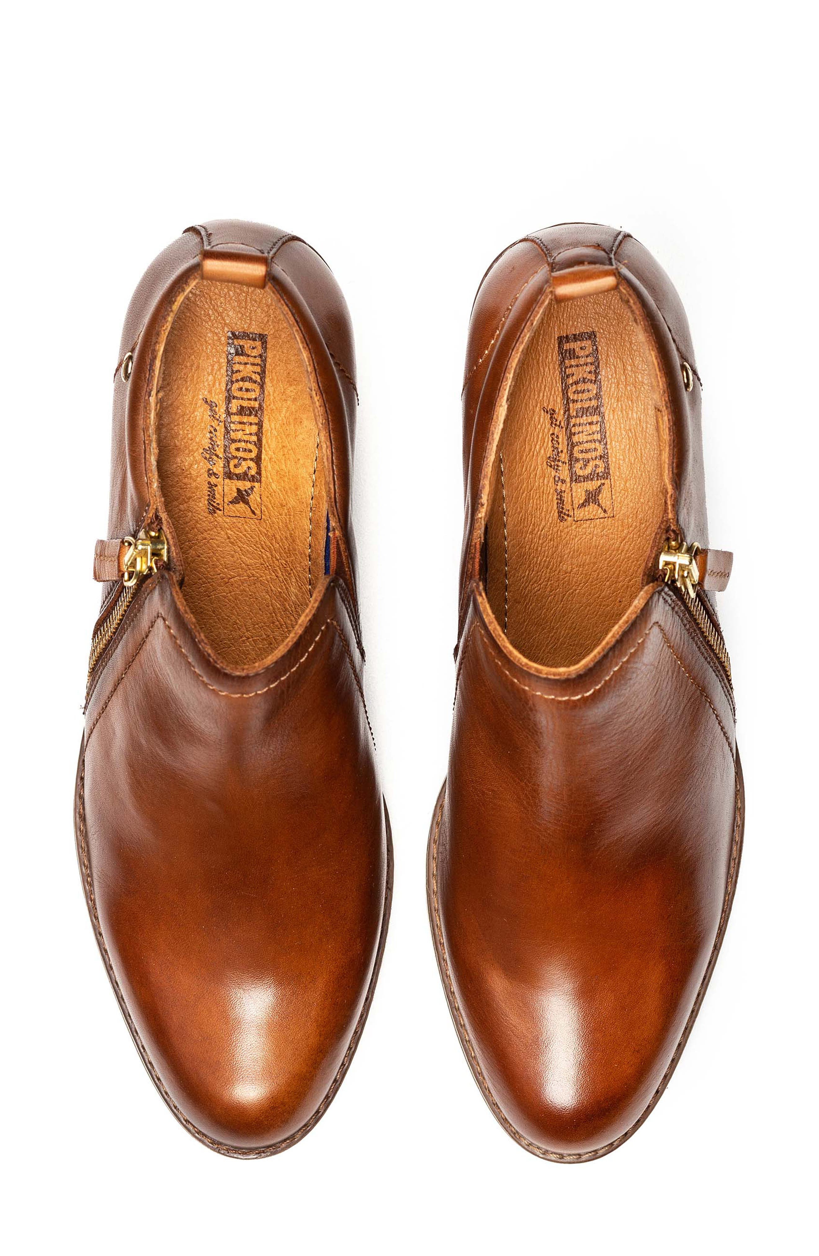 Llanes Bootie, Alternate, color, BRANDY