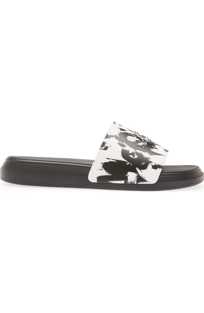 McQueen Graffiti Pool Slide Sandal, Alternate, color,